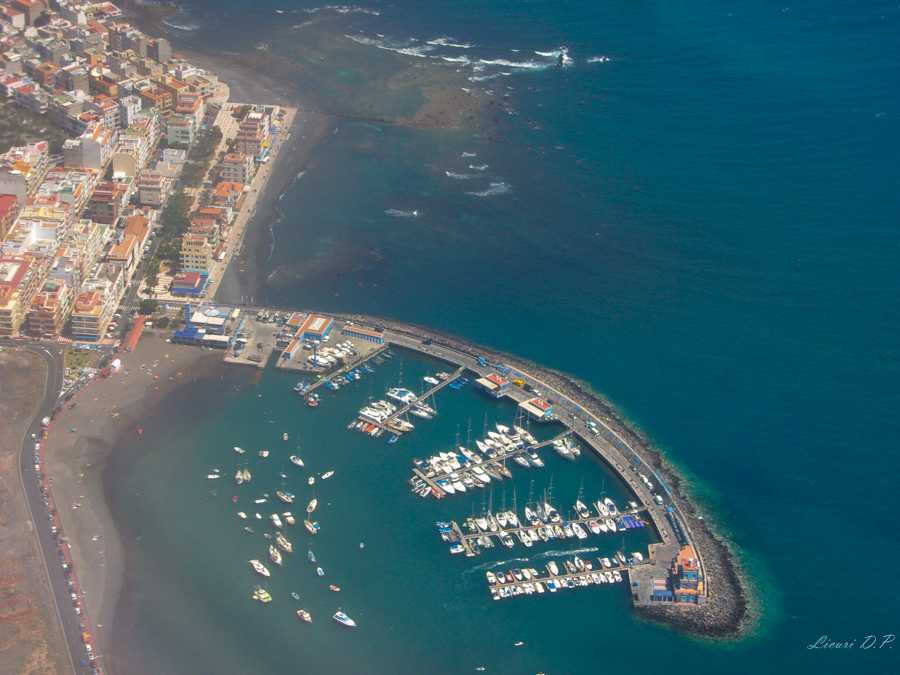 Anflug auf Teneriffa