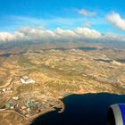 Anflug auf Teneriffa Sud