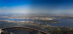 Anflug auf Vancouver