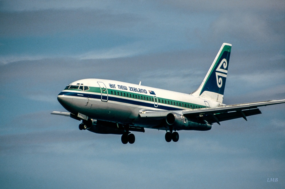 Anflug auf Wellington