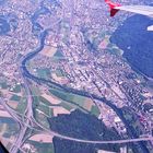 Anflug auf Wien