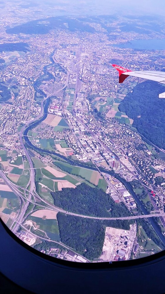 Anflug auf Wien bearbeitet