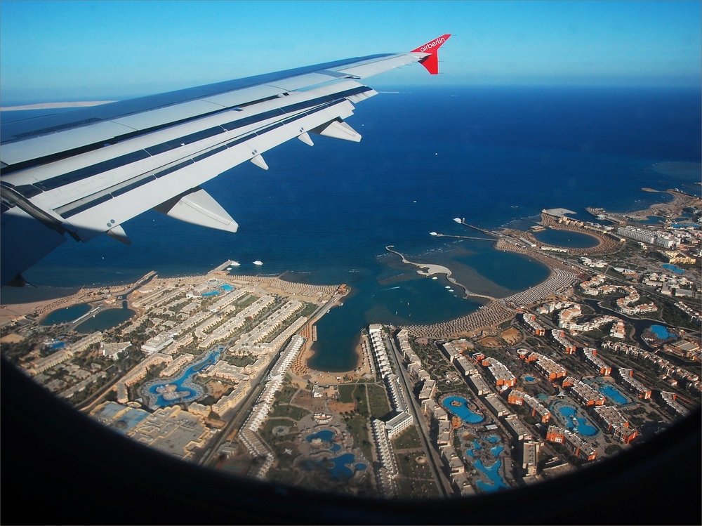 Anflug auf....Hurghada