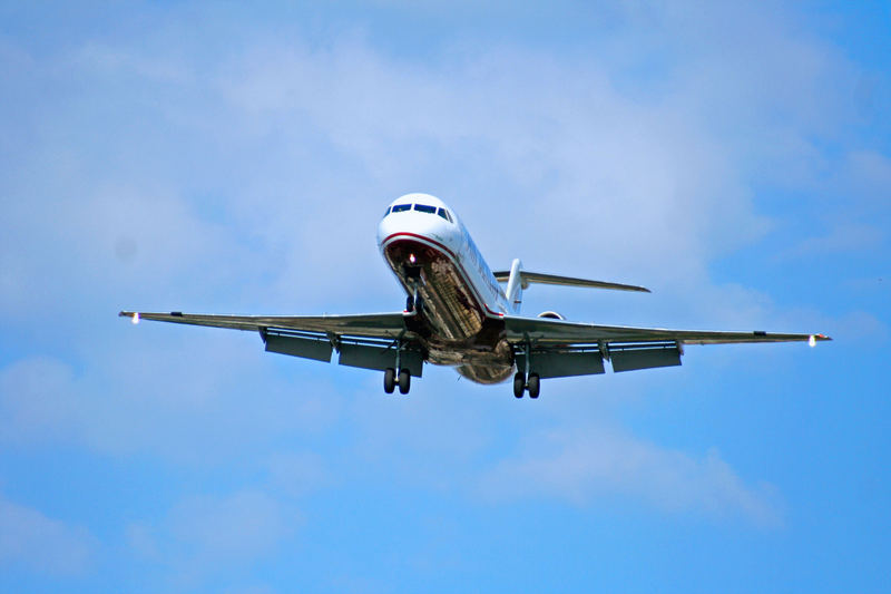 Anflug Berlin Tegel