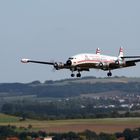 Anflug der Super Connie