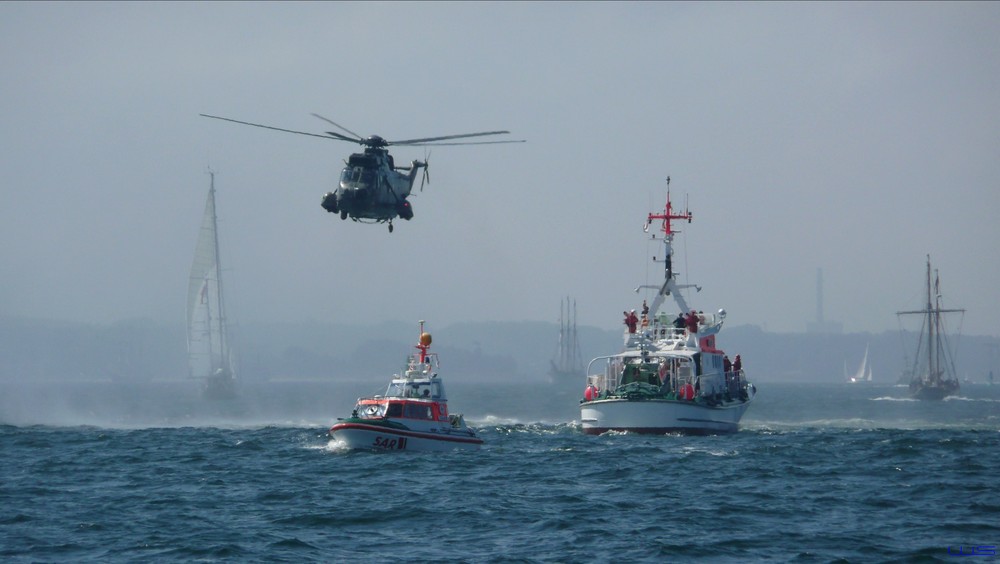 Anflug eines "Seaking" zum Winchex (Bild 1)