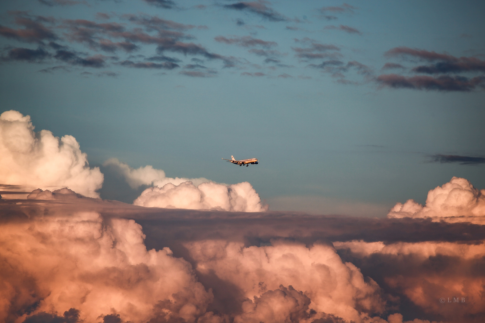 Anflug Luftwaffe A340 # 1