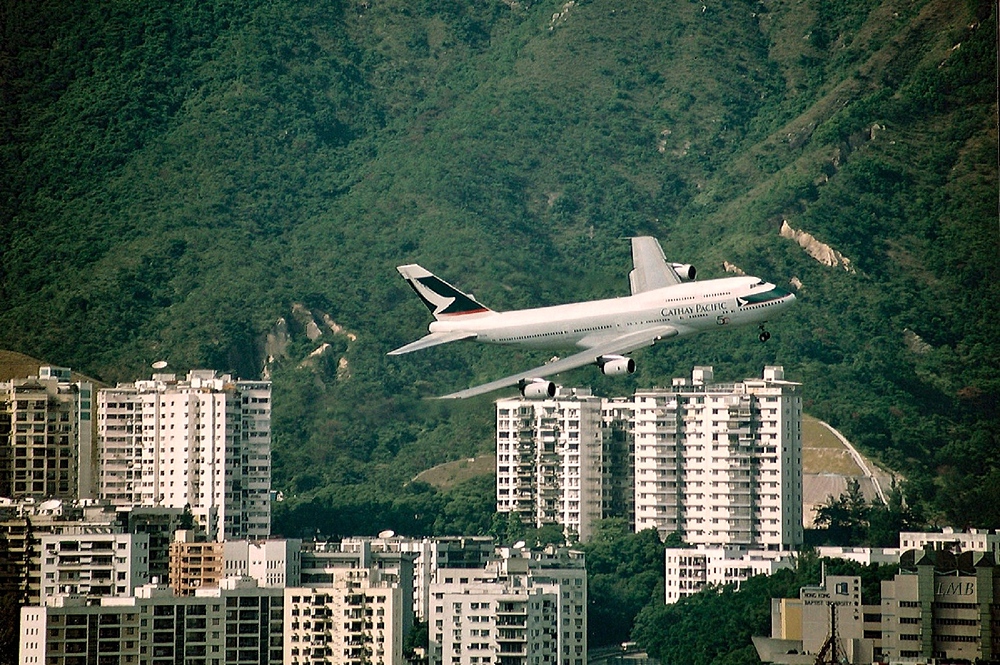 Anflug mit Lizenz