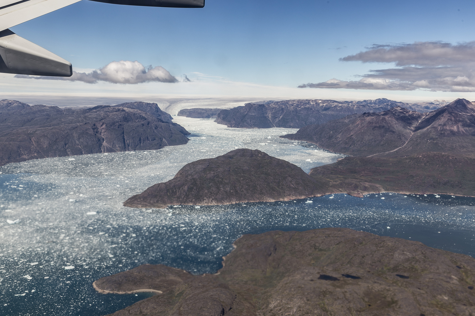 Anflug Narsarsuaq