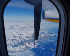 Anflug Ostküste Grönlands