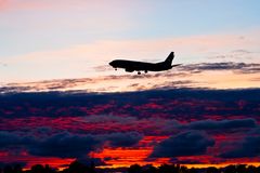 Anflug Polderbaan Amsterdam