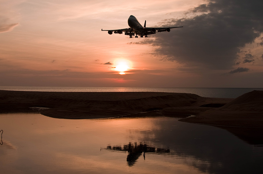 Anflug Runway 09