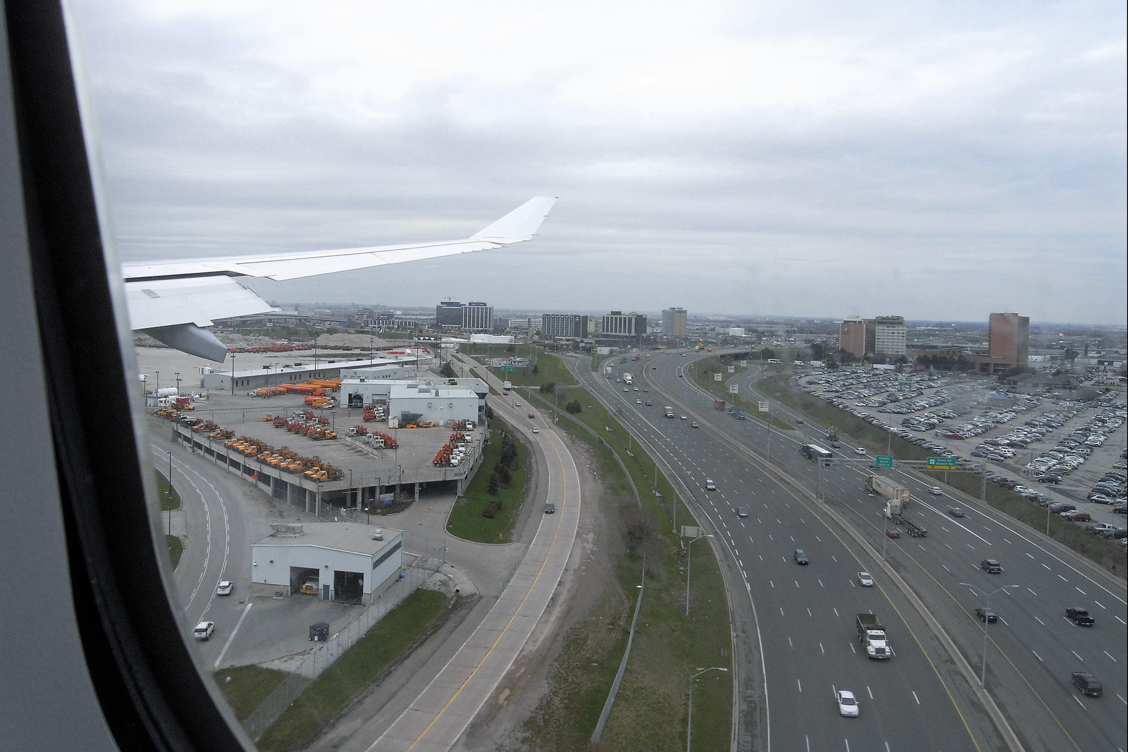 Anflug Toronto - Pearson