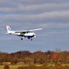 Anflug über Wangerooge