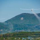 Anflug zu fünft