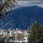 Anflug zum Stadtflughafen Caracas