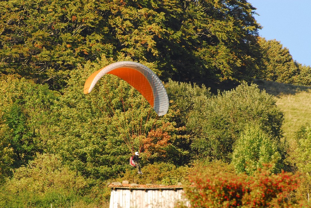 Anflug zur Landung