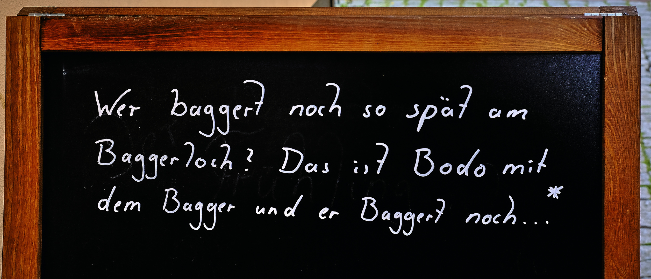 Angebaggert