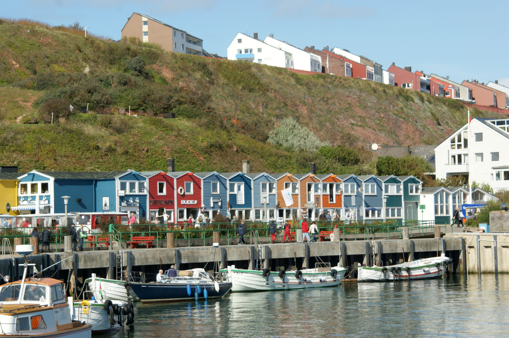 Angekommen in Helgoland