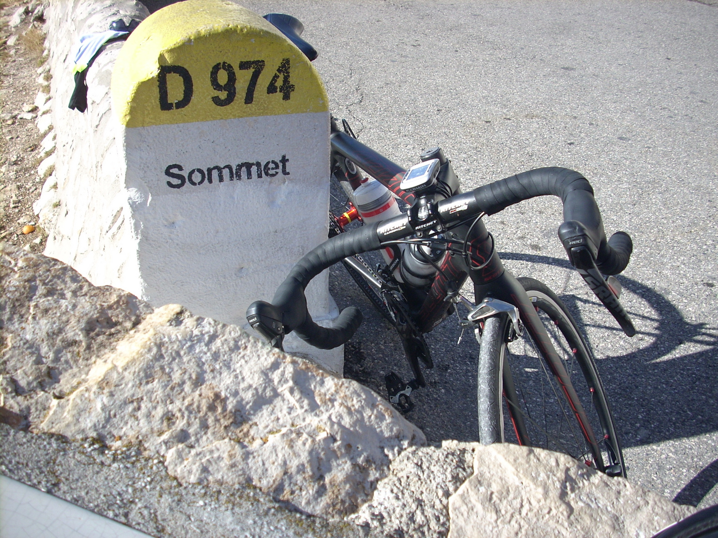 Angekommen: Mont Ventoux 