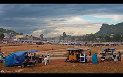 Angekommen zum Ballonfest in Taunggyi, ....