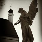 Angel and church