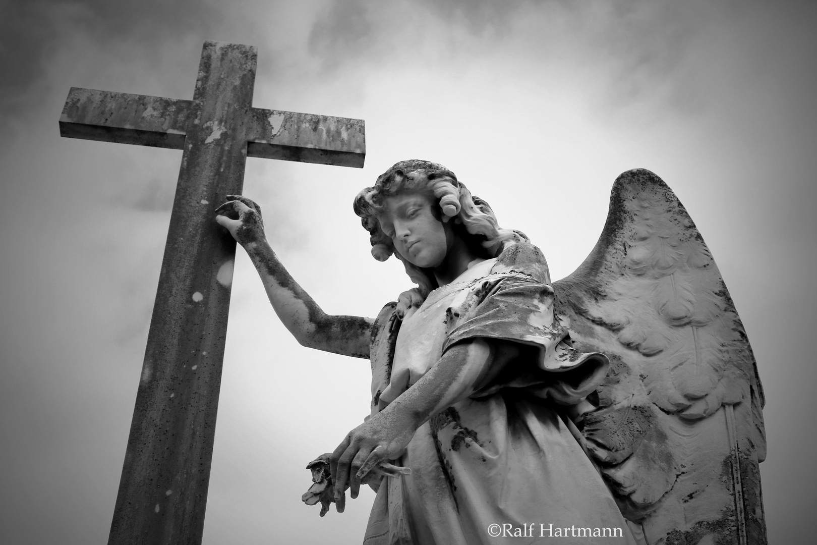 angel and cross