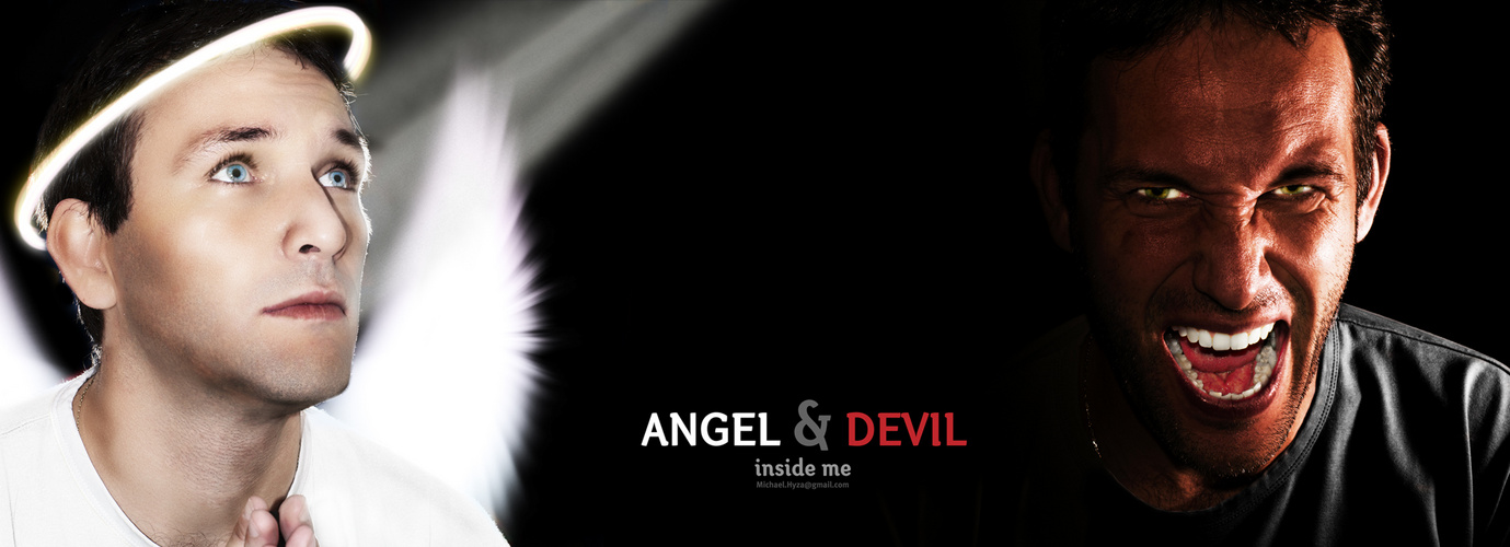 Angel and devil inside me