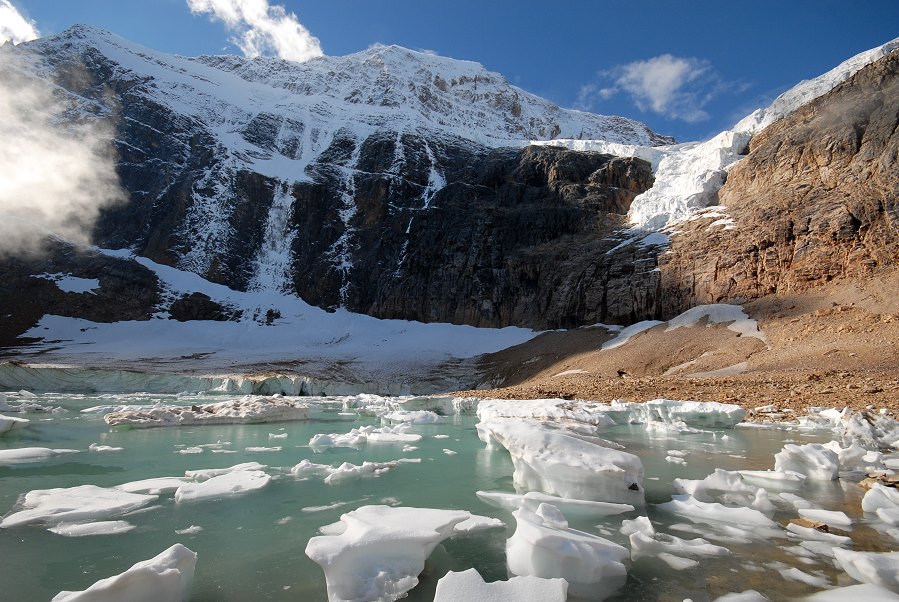 Angel Glacier am Mt. Edith Carvell