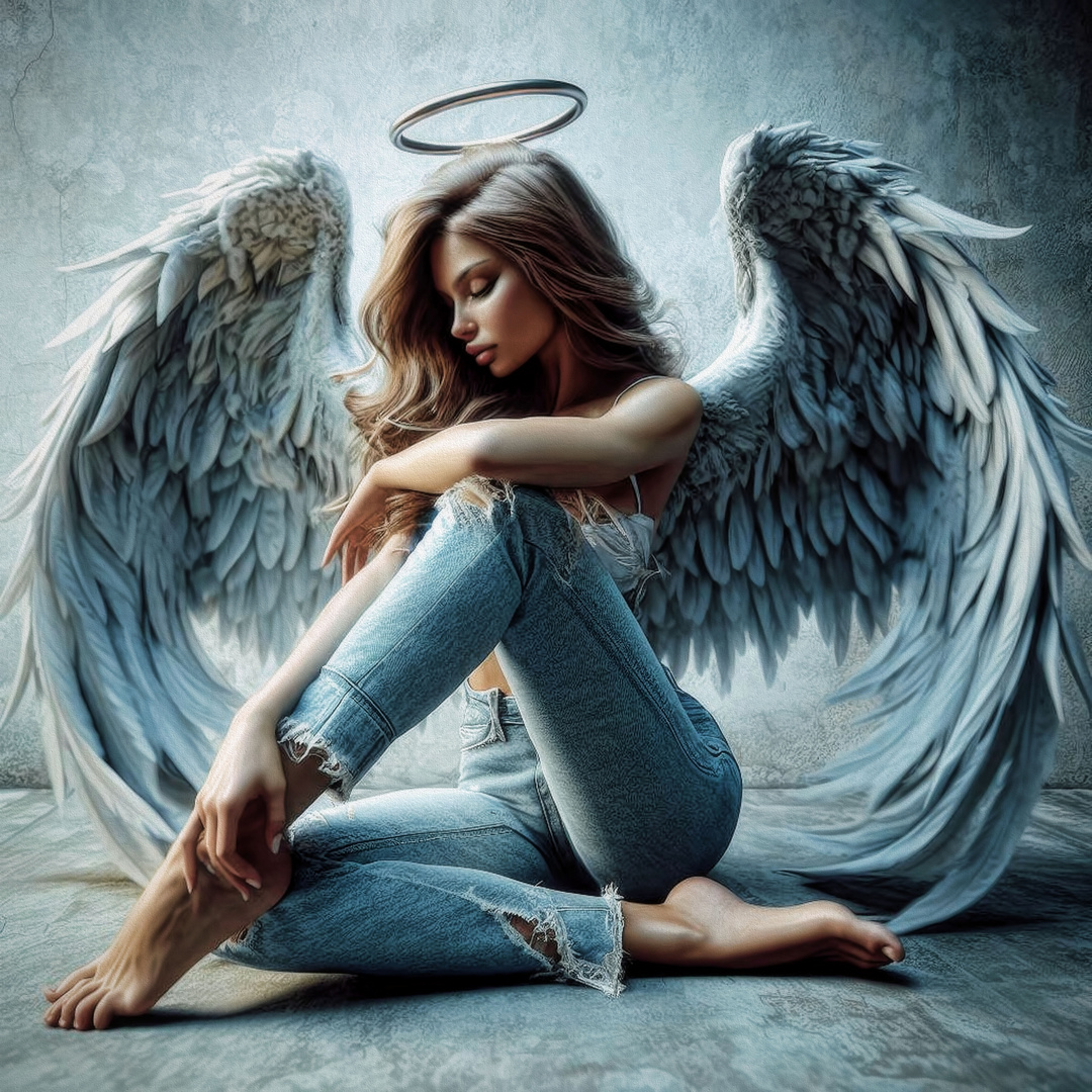 Angel in Blue Jean's