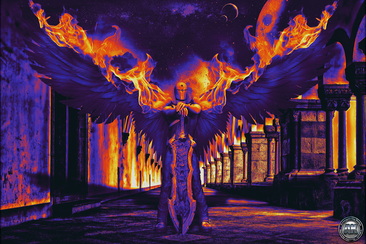 Angel on Fire