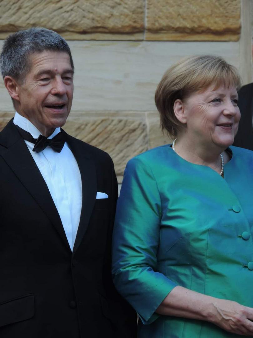 Angela Merkel mit Ehemann Joachim Sauer in Bayreuth 2018