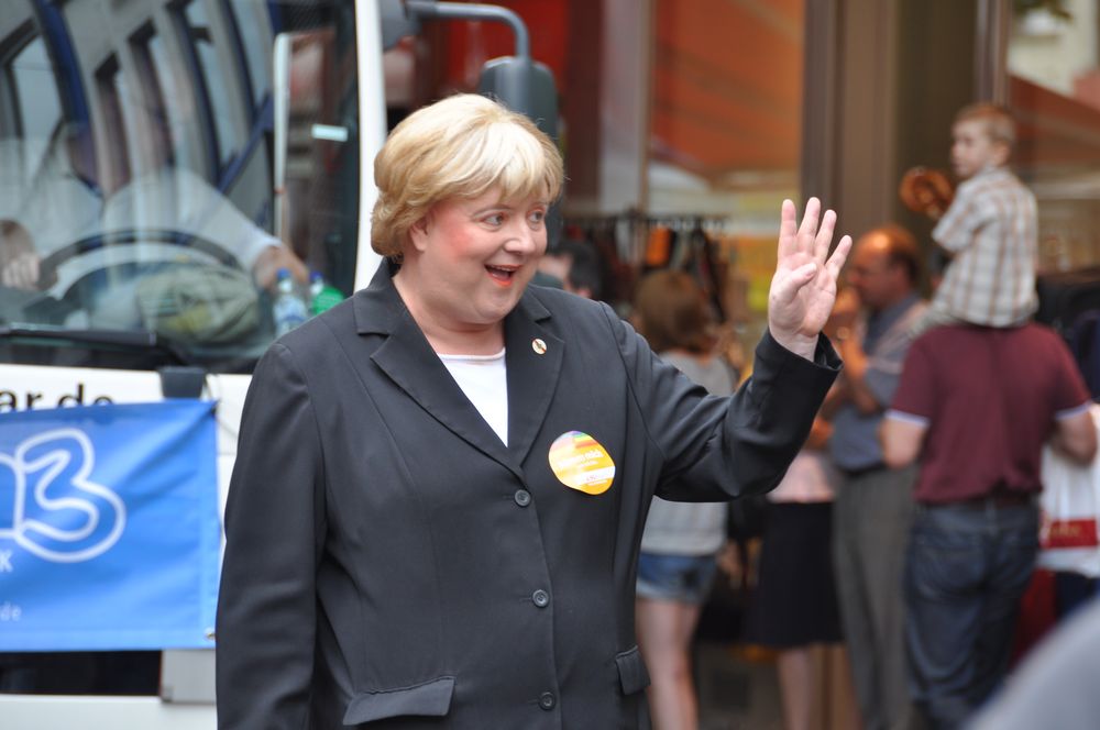 Angela Merkels Double