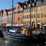 Angelegt in Nyhavn, Kopenhagen