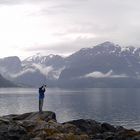 ..... angeln am Fjord