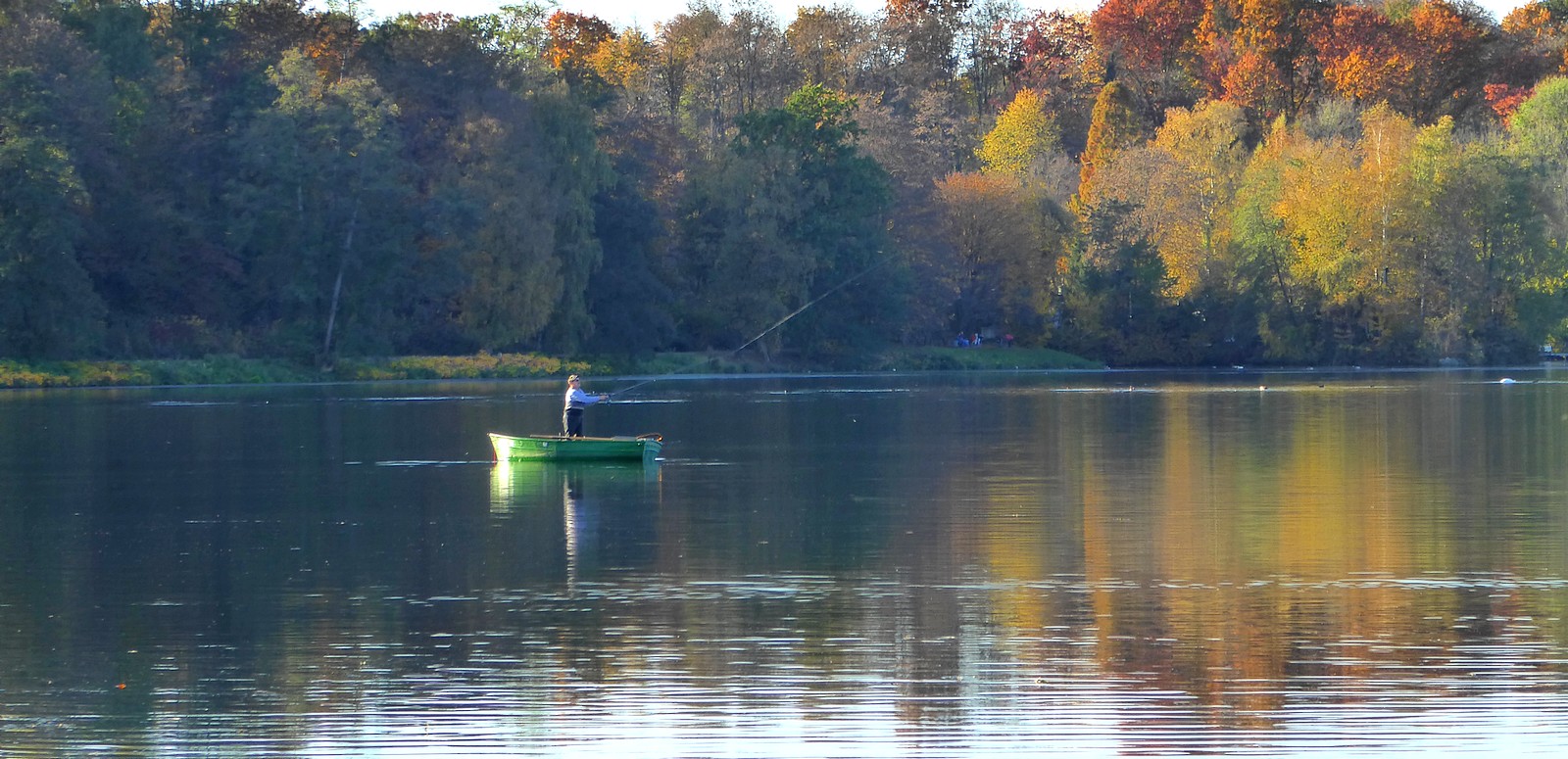 Angeln im Herbst