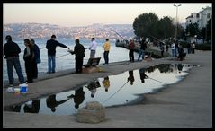 Angeln in Istanbul...