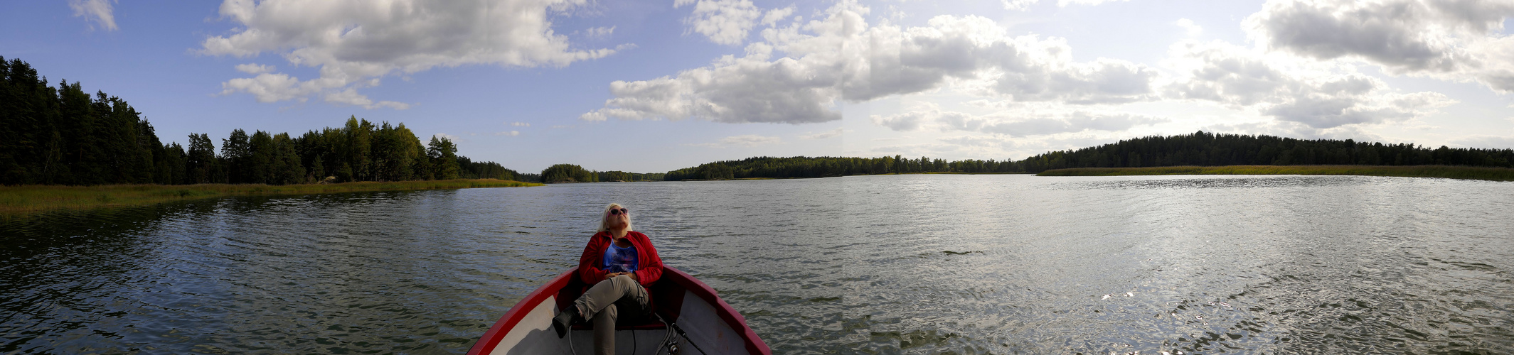 Angeln pur im Fjord Nähe Valdemarsvik/Schweden