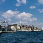 Angeln von der Galata Brücke 01