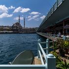 Angeln von der Galata Brücke 02