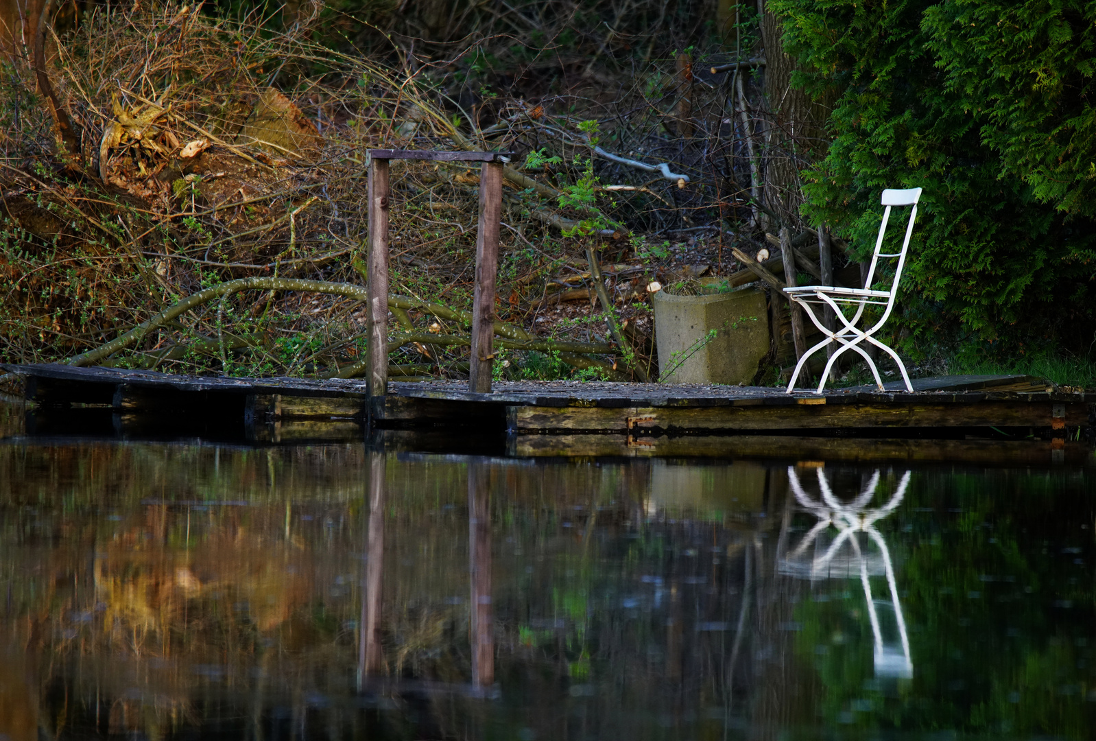 Angelplatz. Foto & Bild landschaft, bach, fluss & see, see, teich