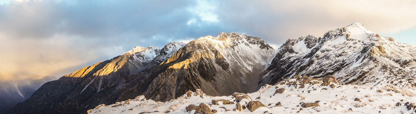 Angelus Peak, Nelson Lakes National Park, New Zealand