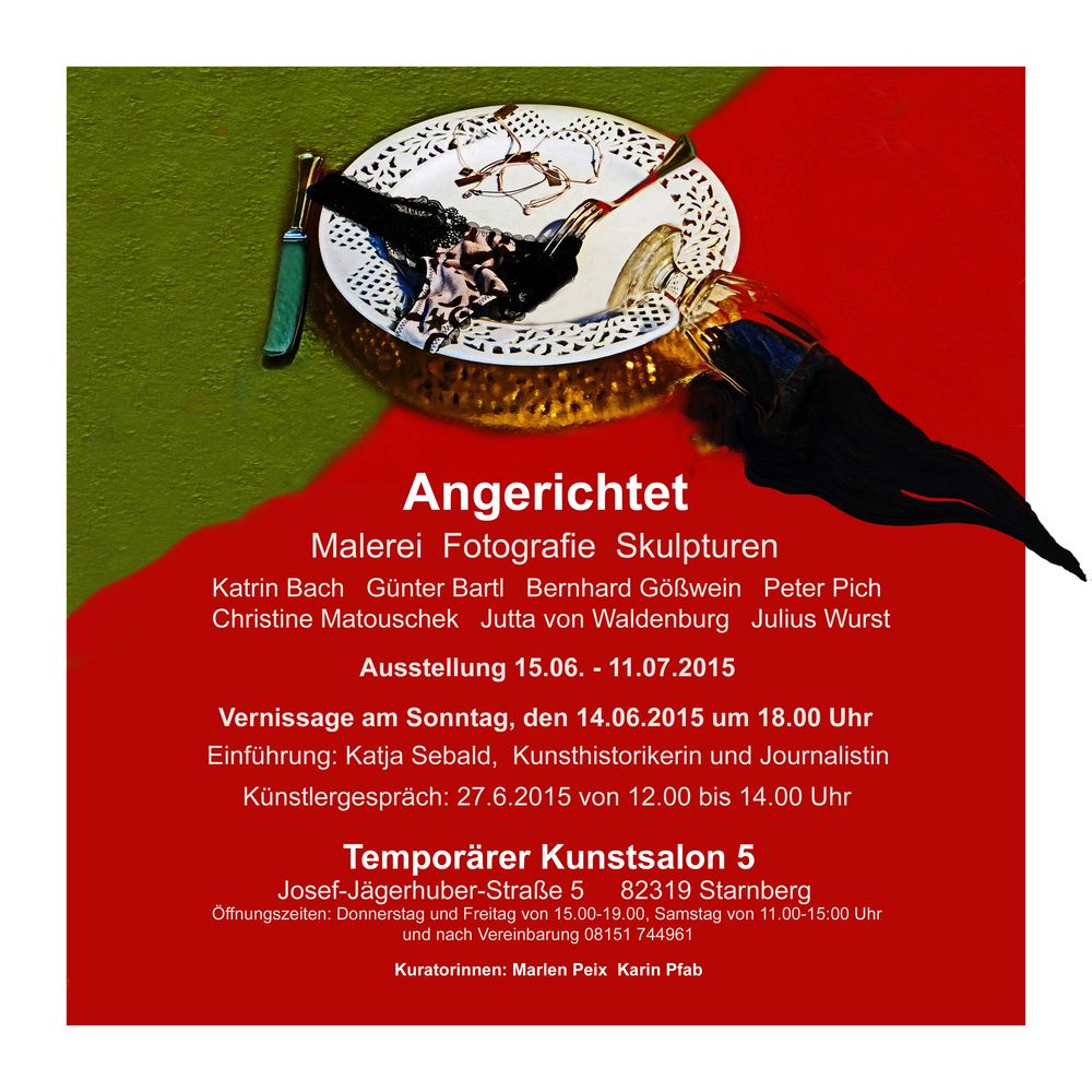 Angerichtet 2015 - Plakat