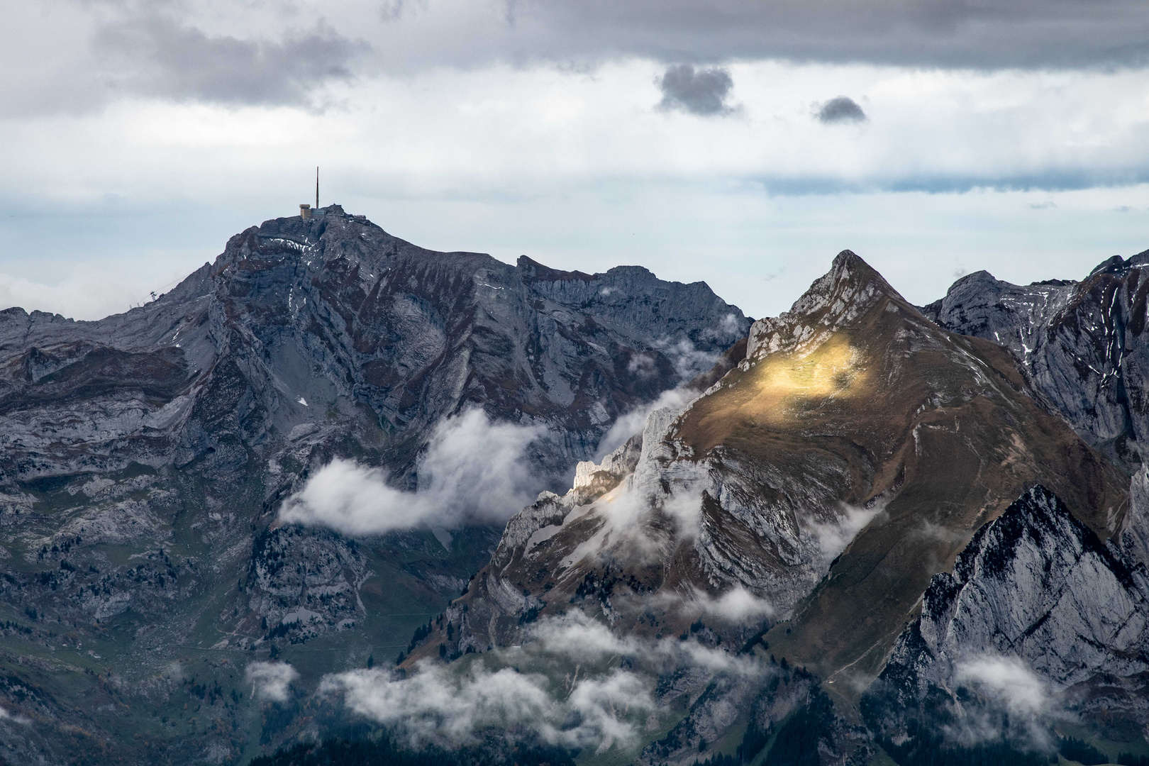 Angestrahlt von der Sonne