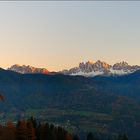 Angestrahlte Geislerspitzen