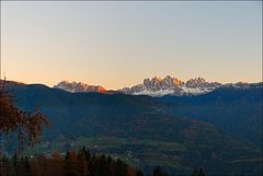 Angestrahlte Geislerspitzen