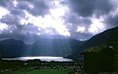 Angestrahlter See, Norwegen