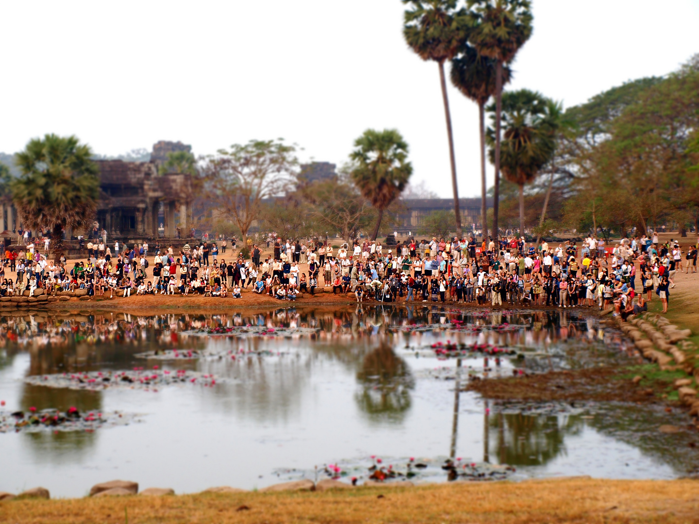 Angkor aus Sicht des Tempels