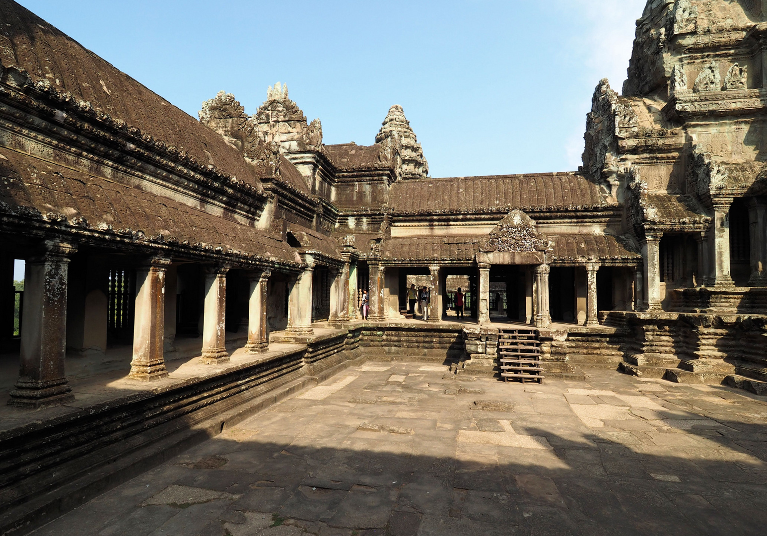 Angkor innerer Bereich....ganz schön dazumal...