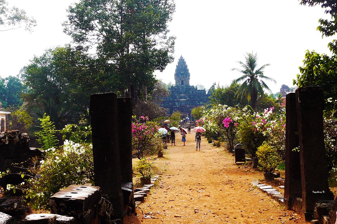 Angkor - Parkanlage zu den Tempeln